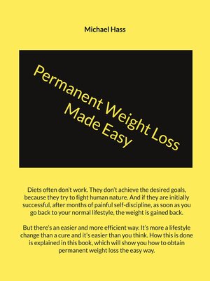 cover image of Permanent Weight Loss Made Easy